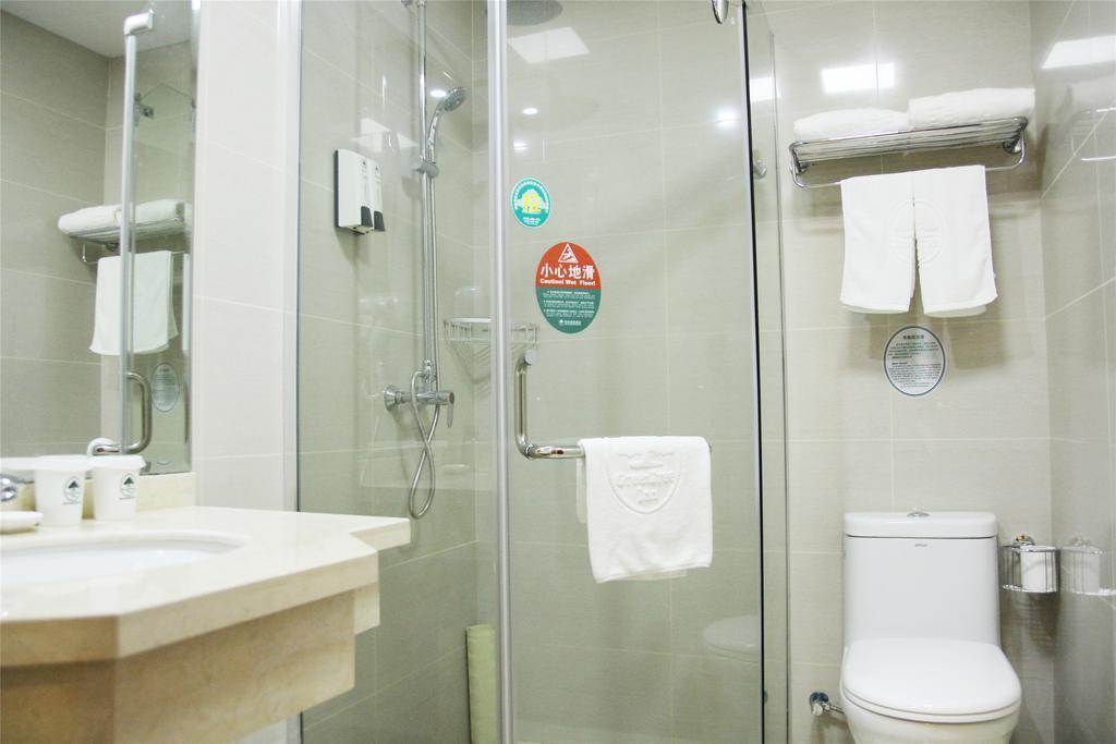 Greentree Inn Shanghai Pudong New District Shenmei East Road Express Hotel Exterior foto